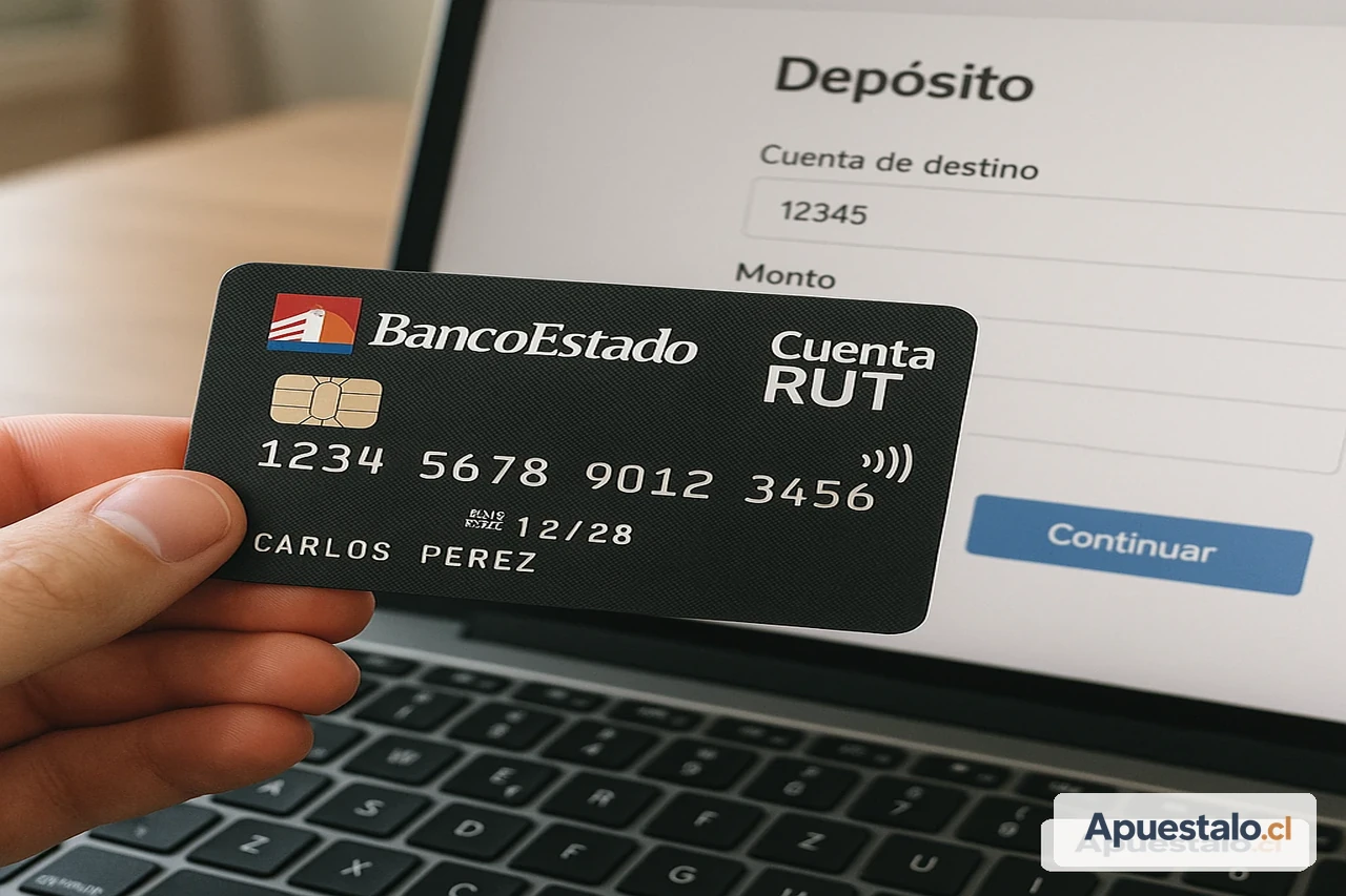 Depósito con tarjeta Cuenta RUT